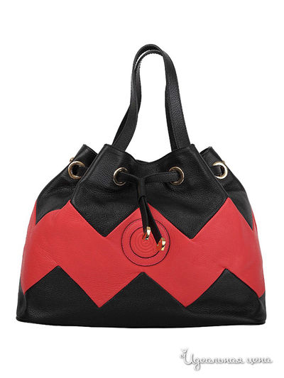 Сумка Arс-en-Ciel, цвет черный, коралловый