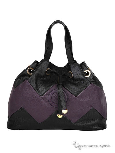 Сумка Arс-en-Ciel, цвет черный, фиолетовый