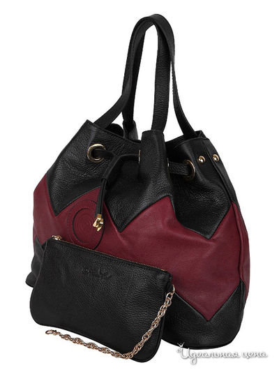 Сумка Arс-en-Ciel, цвет черный, бордовый