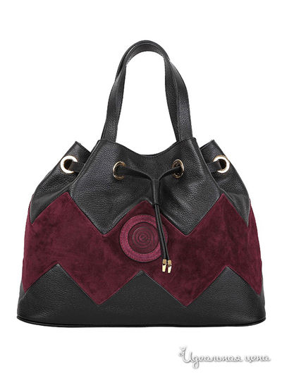 Сумка Arс-en-Ciel, цвет черный, бордовый