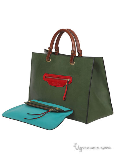 Сумка Arc-en-Ciel, цвет Зеленый