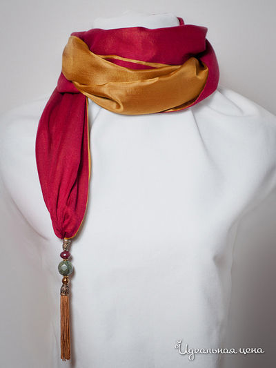 Шарф Arc-en-Ciel, цвет красный , желтый