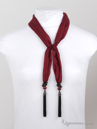 Колье Arc-en-Ciel, цвет бордовый