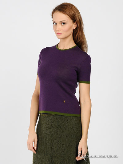 Джемпер Roberta di Camerino, цвет фиолетовый