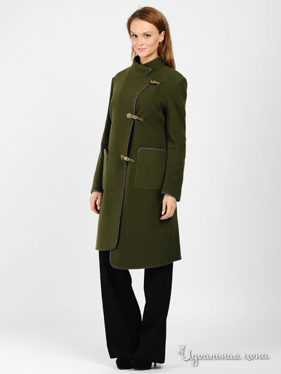 Пальто Roberta di Camerino, цвет Зеленый