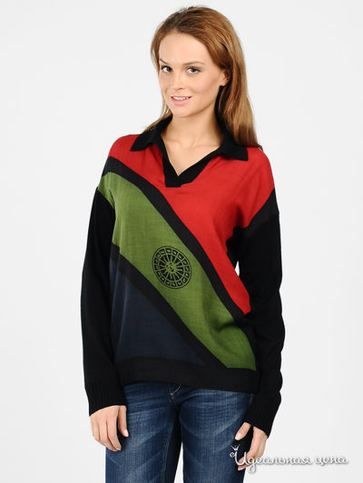 Поло Roberta di Camerino, цвет черный