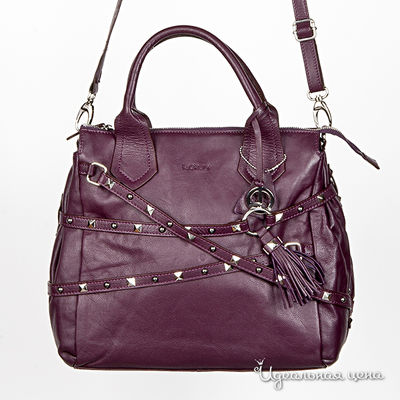 Сумка L.Credi, цвет сиреневый