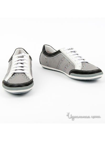 Кроссовки Neri & Rossi, цвет серо-белый