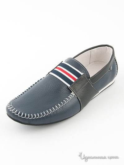 Мокасины Alexandro, цвет синий