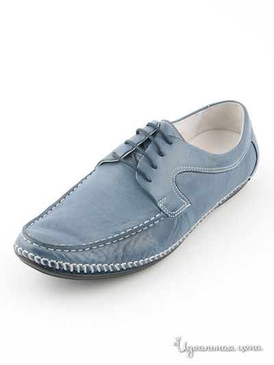 Мокасины Neri & Rossi, цвет голубой