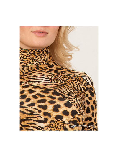 Блуза REMIX, цвет принт леопард