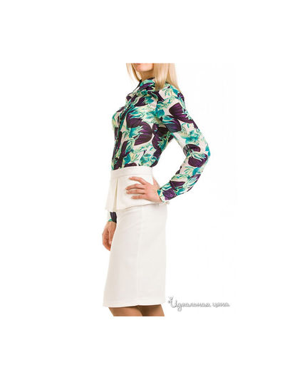 Блуза Remix, цвет принт слива