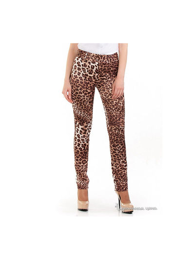 Брюки Remix, цвет принт леопард