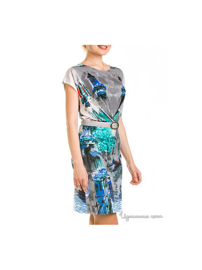 Платье Remix, цвет принт город