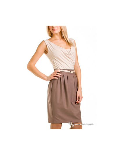 Платье Remix, цвет какао