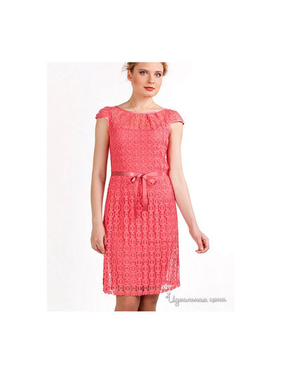 Платье Remix, цвет коралл