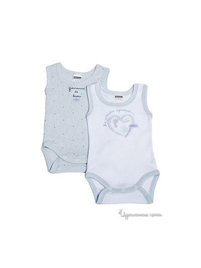 Боди Absorba, цвет розовый, белый