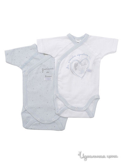 Боди Absorba, цвет розовый, белый