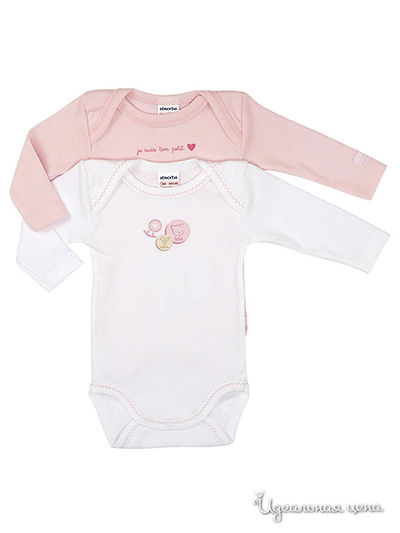 Боди Absorba, цвет розовый