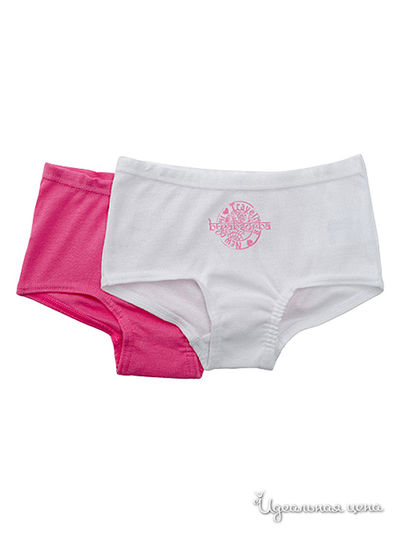 Трусы Absorba, цвет розовый,белый