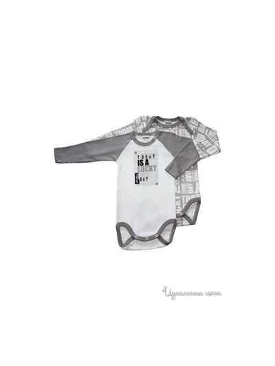 Боди Absorba, цвет серый