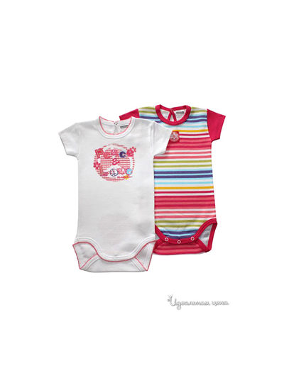 Боди Absorba, цвет белый, полоска