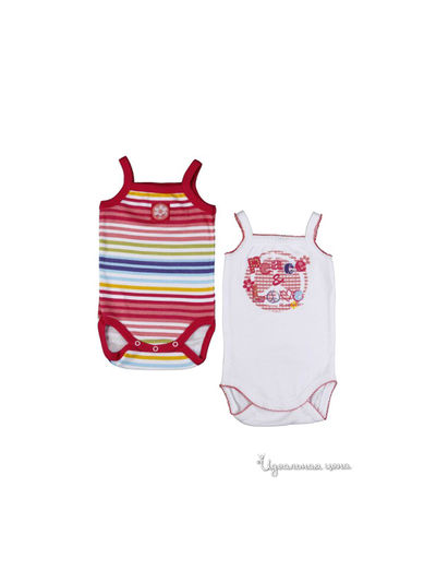 Боди Absorba, цвет белый, полоска