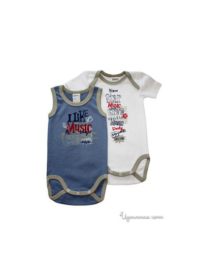 Боди Absorba, цвет белый, синий