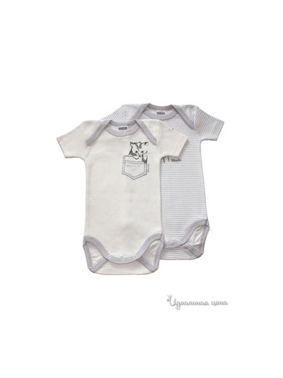 Боди Absorba, цвет молочный, розовый