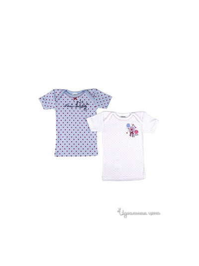 Кардиган Absorba, цвет белый, розовый, голубой