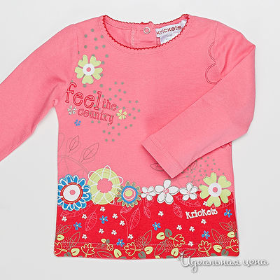 футболка для девочки Krickets