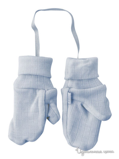 Варежки Joha, цвет голубой