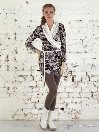 Туника Valeria Lux, цвет коричневый