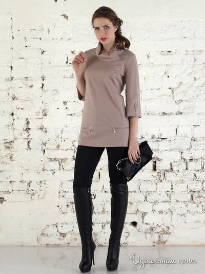 Туника Valeria Lux, цвет бежевый