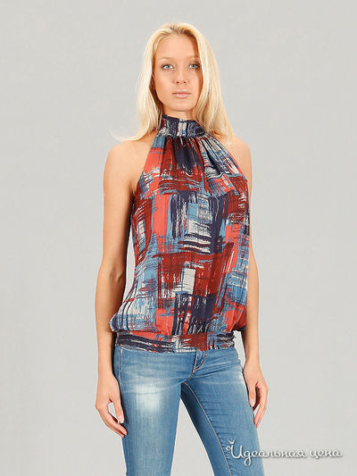 Блуза GAS, цвет синий