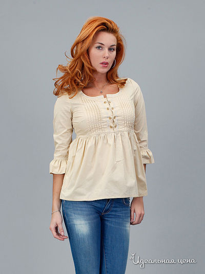 Блуза GAS, цвет бежевый