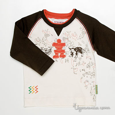 футболка для мальчика Krickets