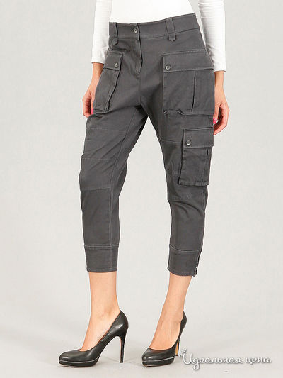 Капри GAS, цвет серый