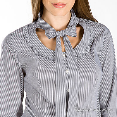 Блузка Fleuretta женская, цвет серый