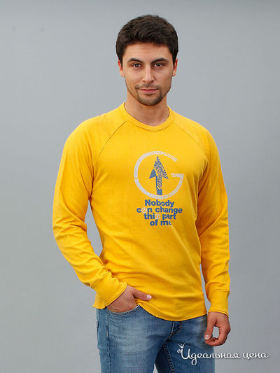 Лонгслив GAS, цвет Желтый