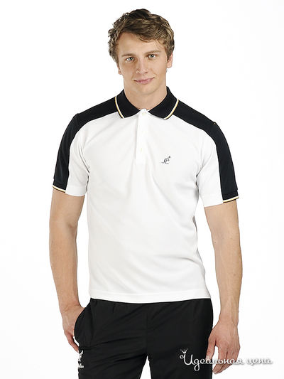 Поло Australian, цвет белое, черное, желтое