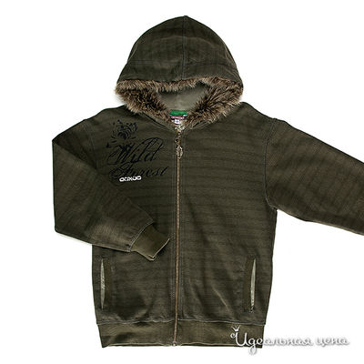 Толстовка Marese, цвет цвет хаки / черный