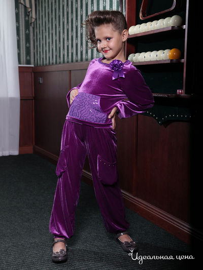 Блуза Madama, цвет фиолетовый