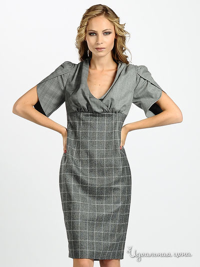 Платье Maria Rybalchenko, цвет серый