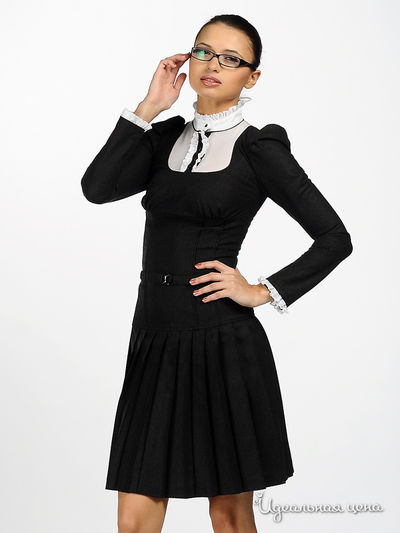 Платье Maria Rybalchenko, цвет черный, белый