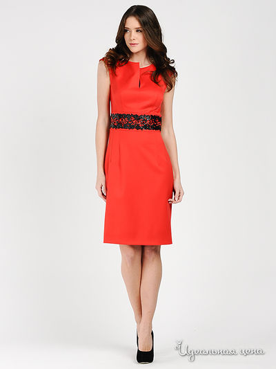 Платье Maria Rybalchenko, цвет красный, черный