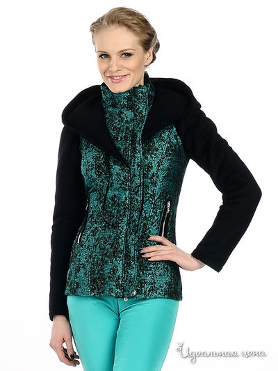 Куртка Maria Rybalchenko, цвет черный, зеленый