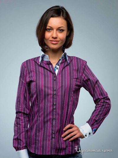 Рубашка Jess France, цвет сиреневый