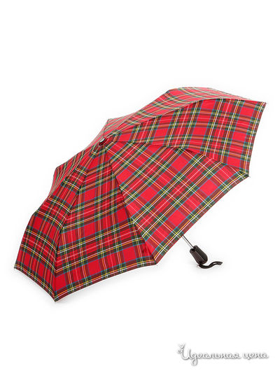 Зонт Ferre, цвет красный в клетку