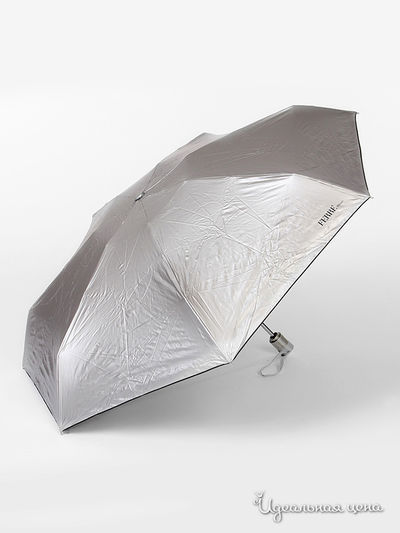 Зонт Ferre, цвет серебристый, черный